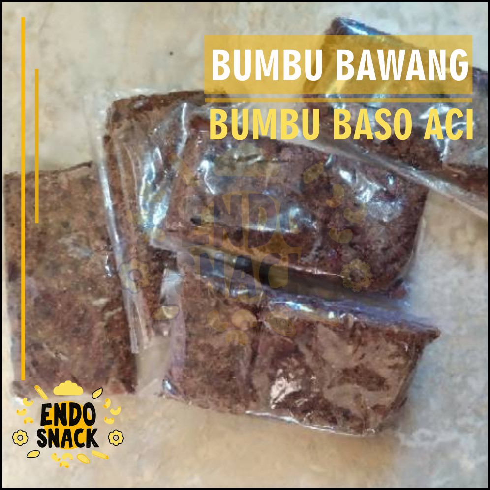 Bumbu Bawang Instan dan Halus untuk Kuah Baso Aci