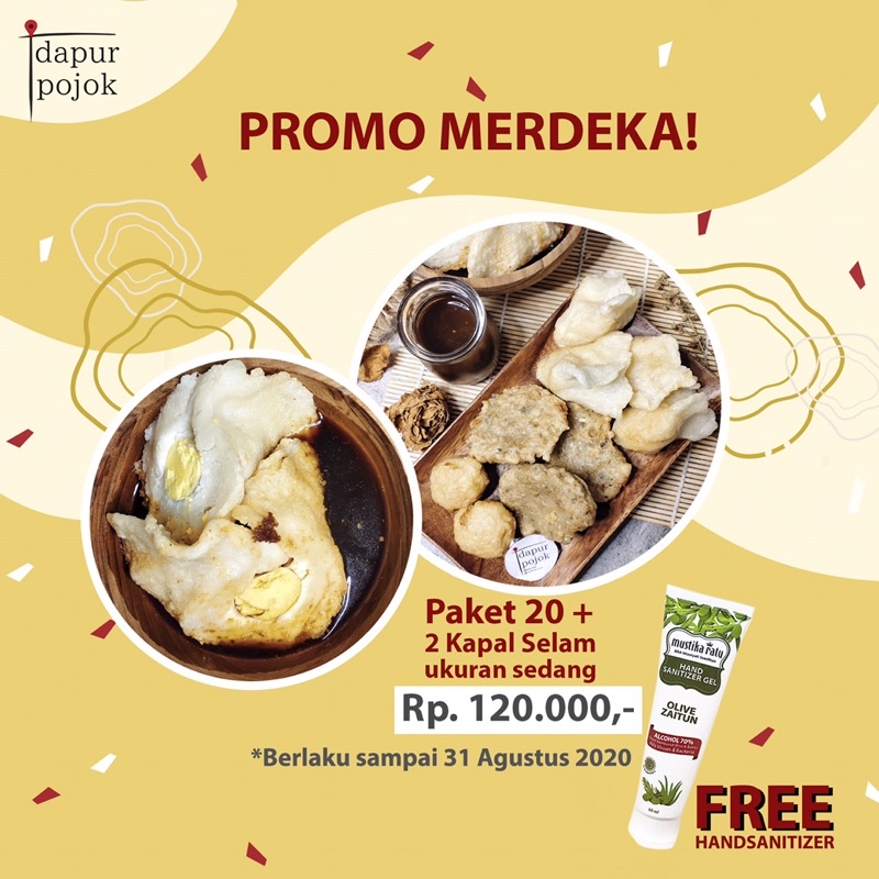 

Pempek palembang paket merdeka