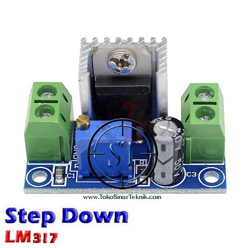 Kit LM317 1.5A 40V DC-DC Buck Step Down Adjustable Regulator Voltage