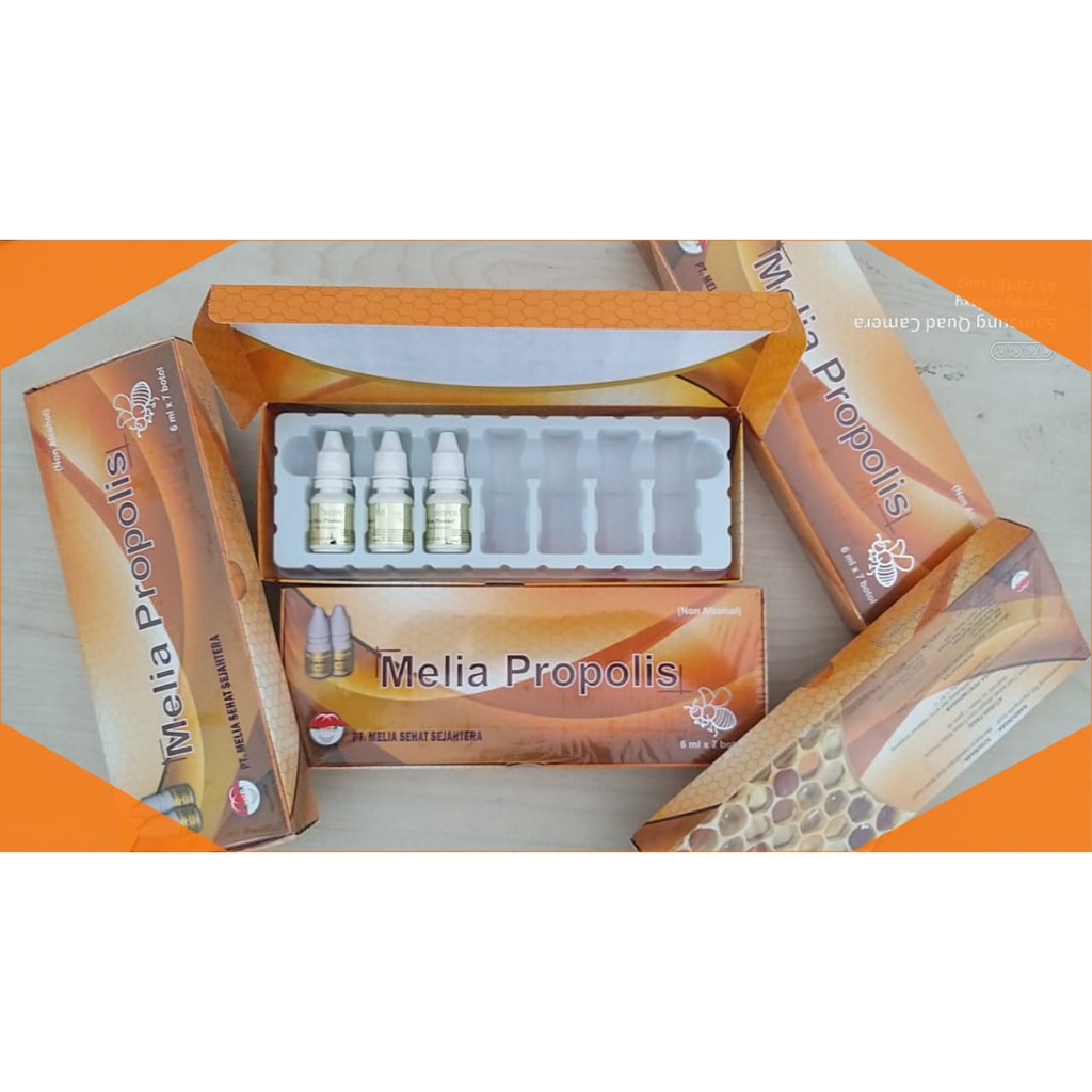 PAKET HEMAT - Propolis Melia - Propolis -  1 BOX - ORIGINAL - MELIA PROPOLIS