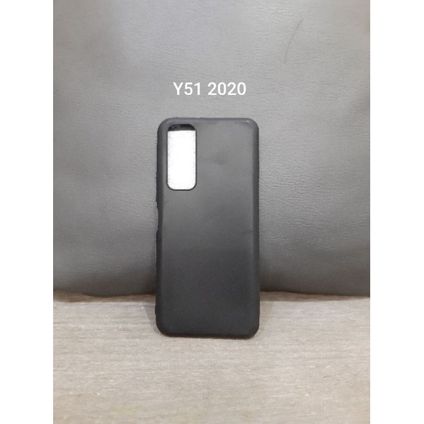 Soft case black matte vivo Y51 2020