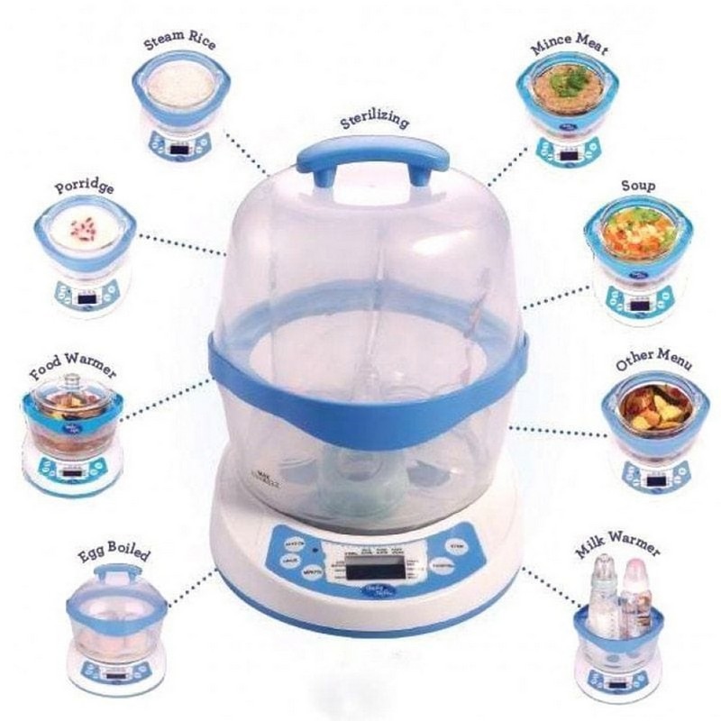 Baby Safe 10 in 1 Multifunction Steamer/food processor/peralatan Mpasi/Alat masak Mpasi LB005