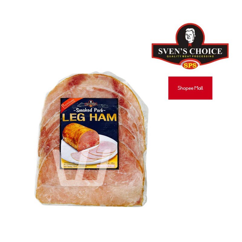 

Svens Choice Daging Ham Smoked Pork Leg Ham Daging Asap