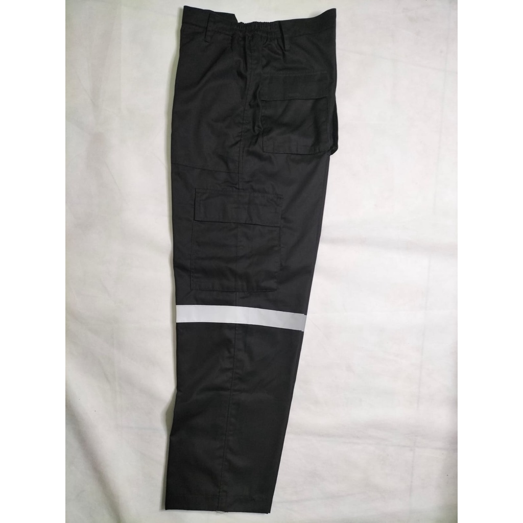 Celana Safety Proyek | Celana Wearpack Hitam