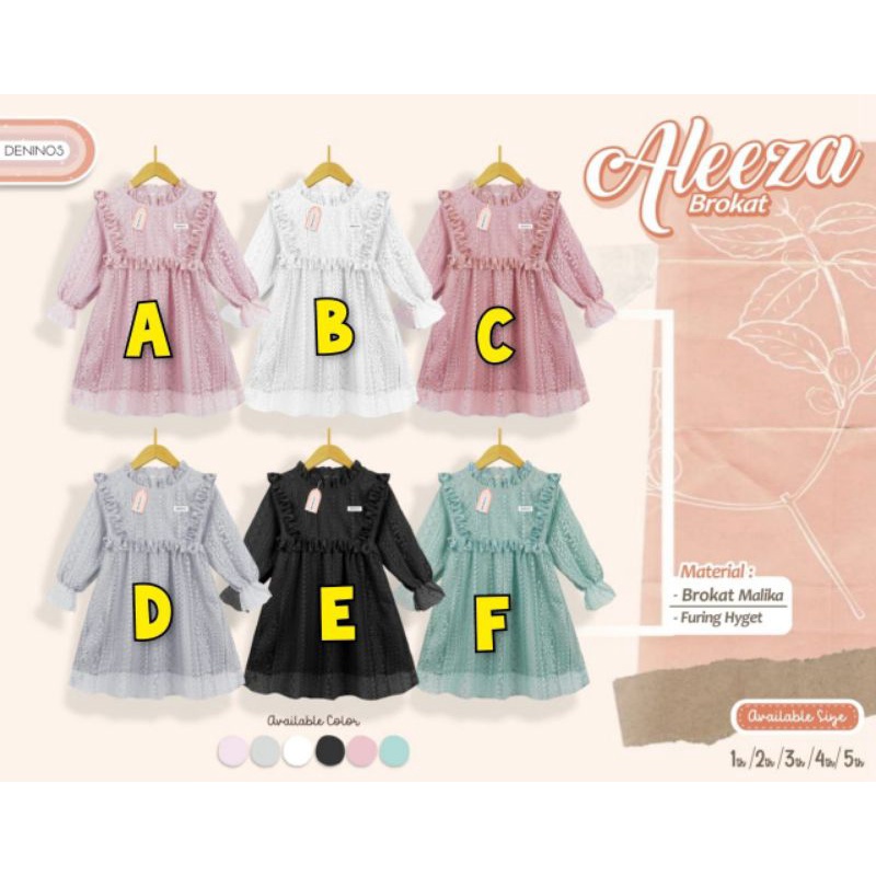 DRESS ALLEZA BROKAT MALIKA