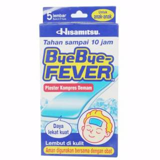 Bye bye fever Anak harga per BOX ISI 10