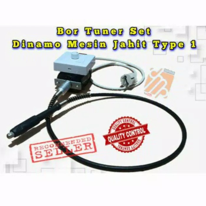 Bor Tuner Dinamo Mesin Jahit Tipe 1