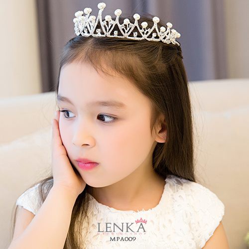 (SIAP KIRIM) AKSESORIS MAHKOTA RAMBUT PESTA CROWN ANAK PEREMPUAN MPA009