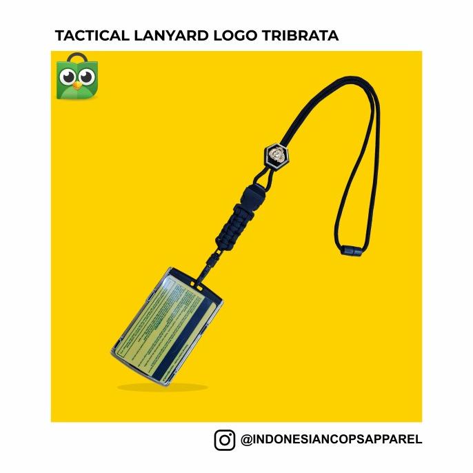 

(((READY COD))) Tactical Lanyard Badge Holder Logo Tribrata PROMOKode 3974