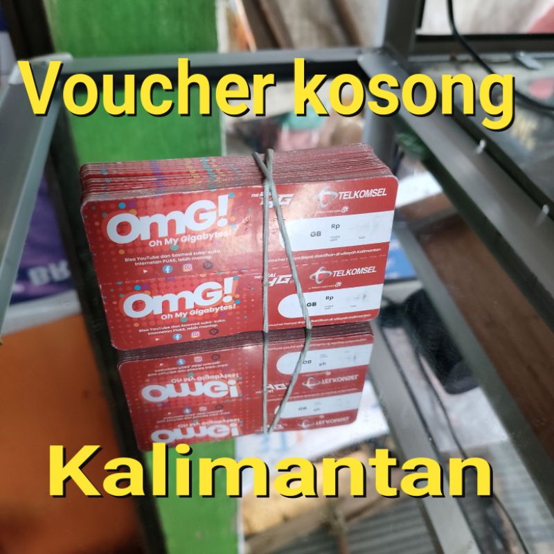 voucher kosong Telkomsel KALIMANTAN murah