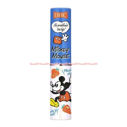 DHC Lip Cream 1.5g Lipgloss Pelembab Bibir Mickey Mouse Cinderella Edition Lip Gloss Made In Japan