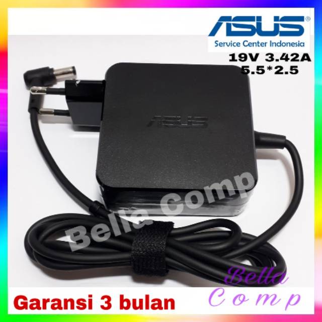 19V 3.42A 65W Adaptor Charger Casan Laptop Asus K40 A46 K46 K56 K55 A455LA A455 A455L A450 A450c 19v 3.42a 5.5x2.5mm Original