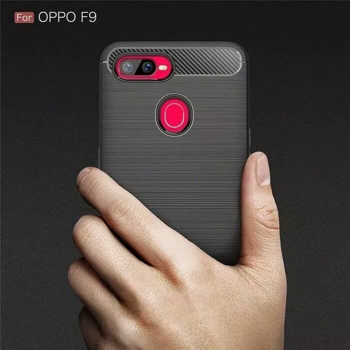 Terbaru OPPO A7 CARBON SLIM CASE OPPO A7 CASE MATTE DOF RUGGED A7