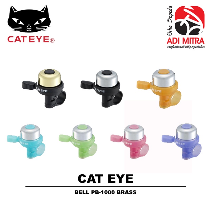 Bell Sepeda Cateye PB1000P Brass
