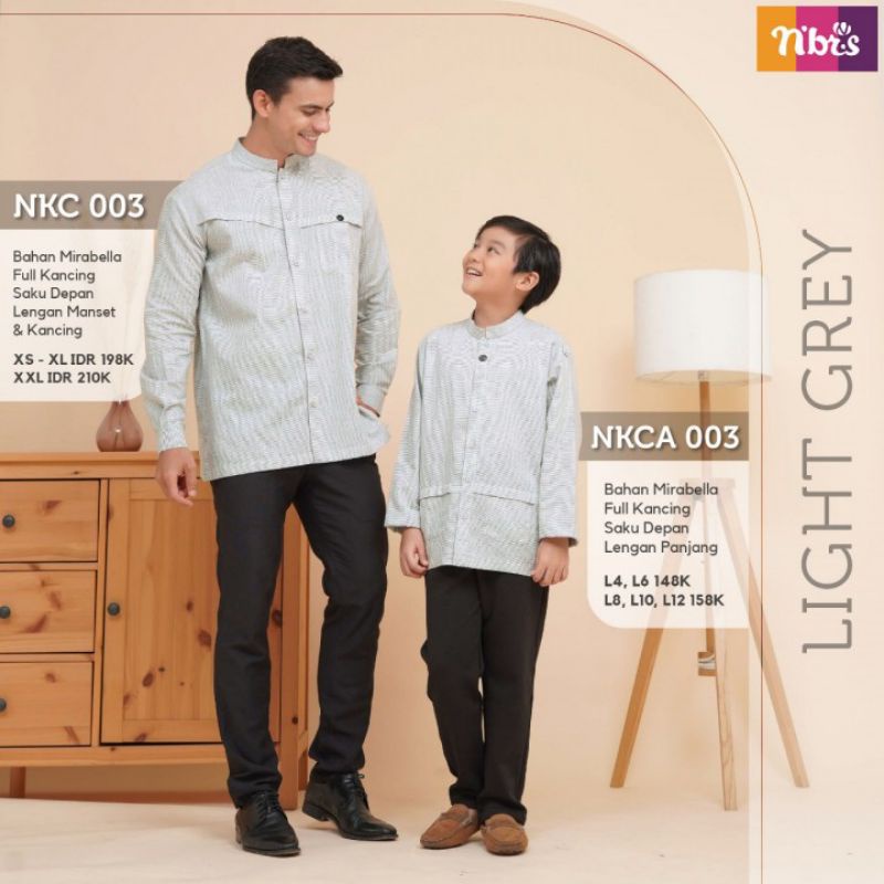 Koko Anak Lengan Panjang Nibras NKCA 003