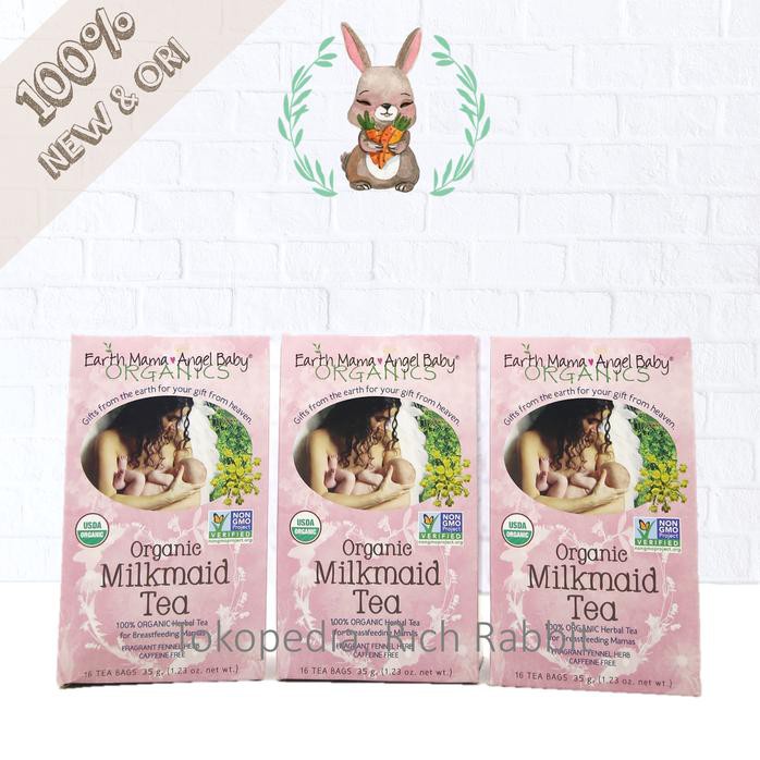 

Asi Booster Milkmaid Tea Earth Mama Angel Baby Emab Pelancar Asi Best Quality