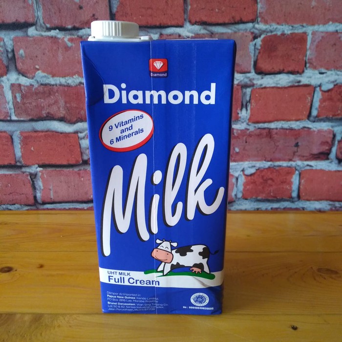 

Susu UHT Full Cream Diamond Plain 1 Liter