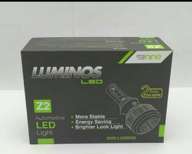 LAMPU LUMINOS LED Z2 DUA WARNA PUTIH / KUNING