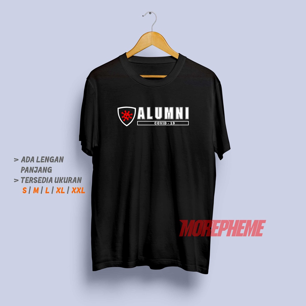 Kaos Alumni Covid 19 Corona Baju Pria Keren Murah Tshirt Distro / Kaos Morepheme