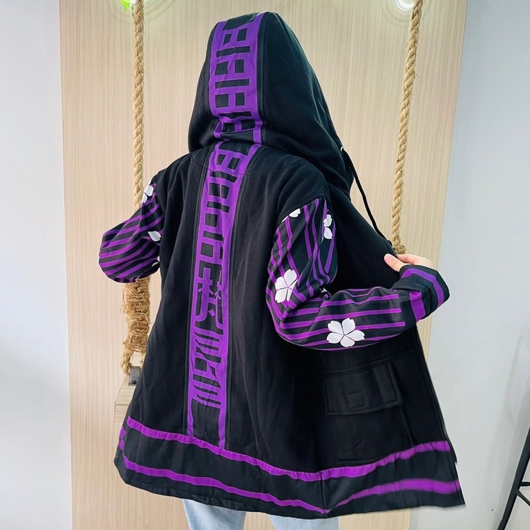 Jaket Jubah Brahman Kawuragi Senju Anime Manga Tokyo Revengers