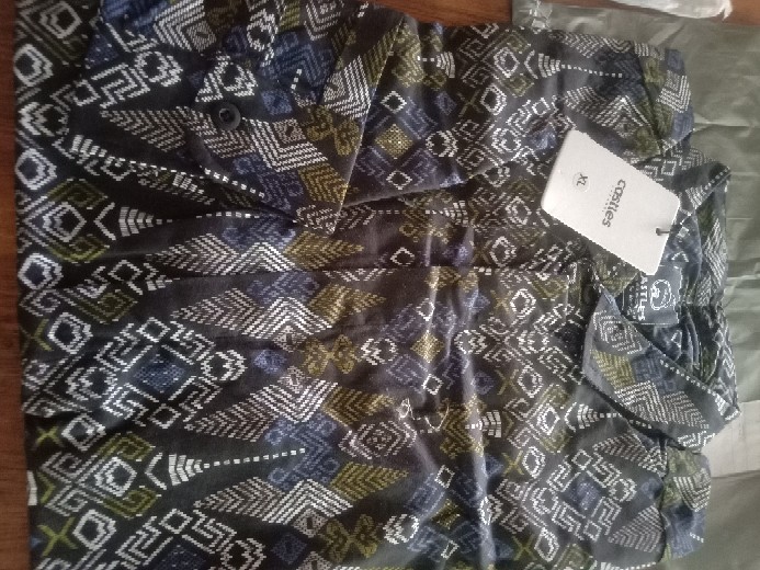 Babedo Kemeja Batik Slimfit Pria Motif Purple Torpedo Lengan Panjang Premium