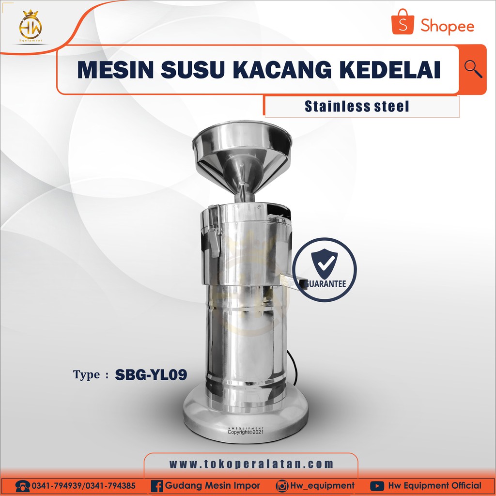 Mesin Penggiling Susu Kacang Kedelai