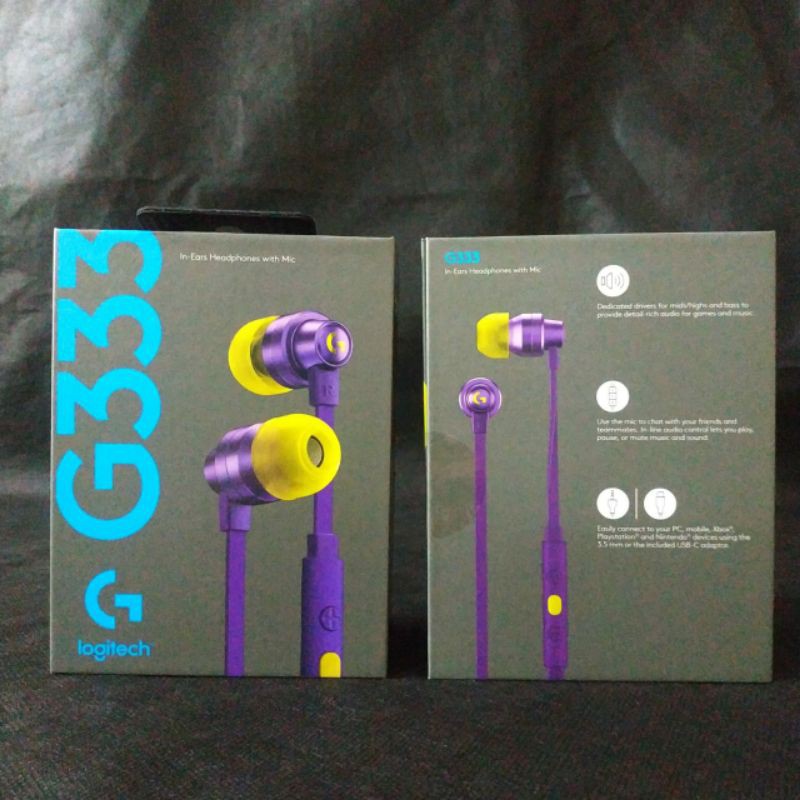 Logitech G333 Gaming Earphone