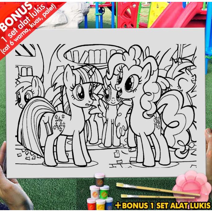 

Kanvas Drawing Anak Maud Pie My Little Pony 30x40 cm MEL1173