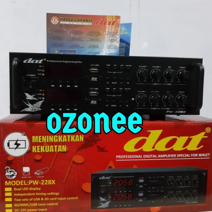 AMPLIFIER WALET DAT PW-228X Ampli walet Dat PW -228X .