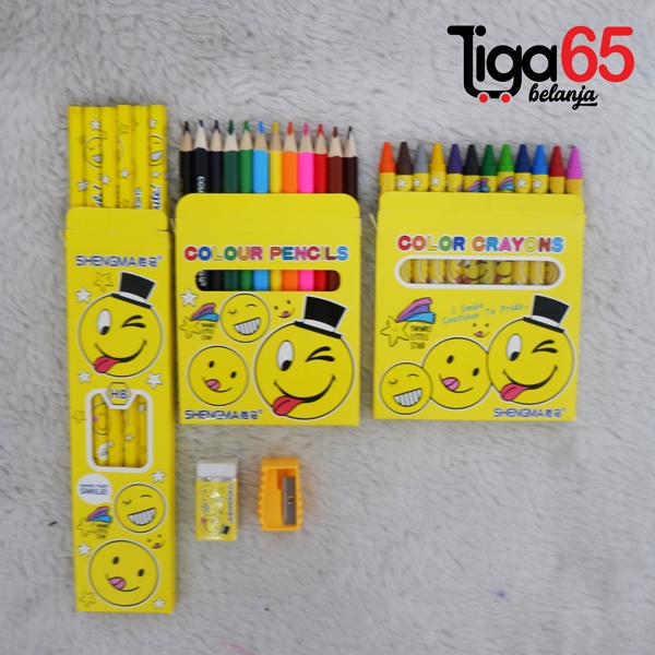 365 STATIONERY SET #40972 Buku &amp; Alat Tulis Anak / Karakter Fancy Gambar Lucu