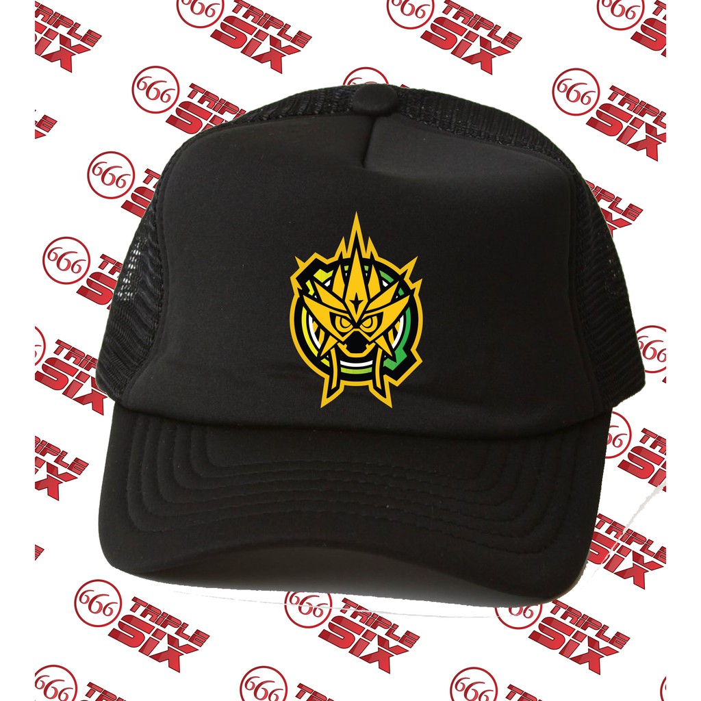 Topi trucker hat kamen rider ex aid muteki gamer