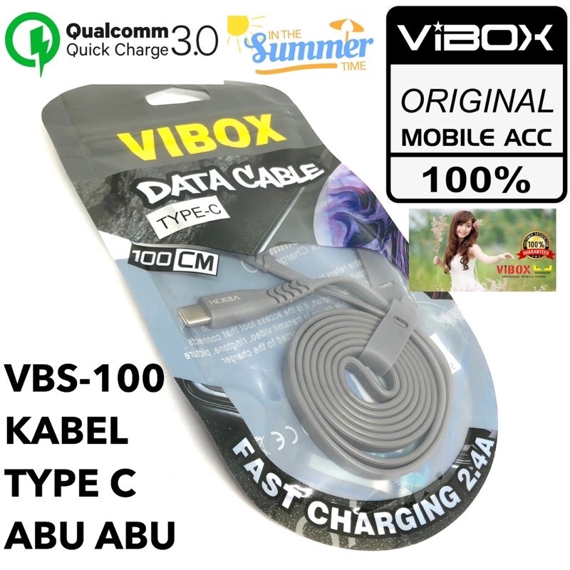 Kabel Data Vibox For Android VBS100s Kabel Charger Casan Vibox Micro TERPOPULER SEN