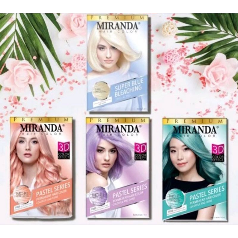 HAIR COLOUR MIRANDA PASTEL/ SEMIR PASTEL/ PASTEL MIRANDA