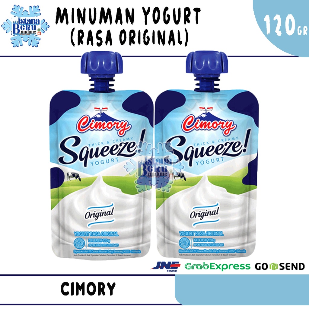 

Cimory Squeeze Yogurt Original 120gr