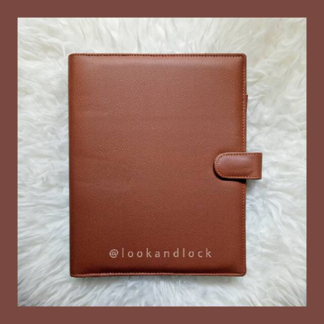 

Binder Polos Cokelat Kayu