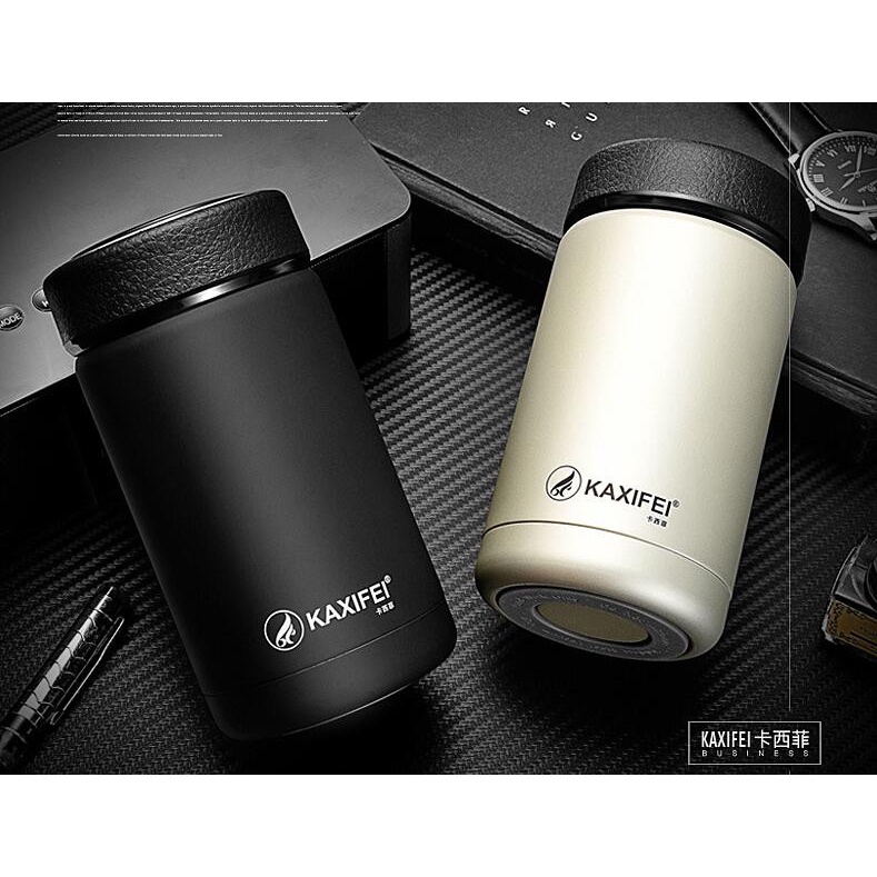 (100% BARANG ORI) One Two Cups Botol Minum Thermos Mini Stainless Steel 400ML - K623