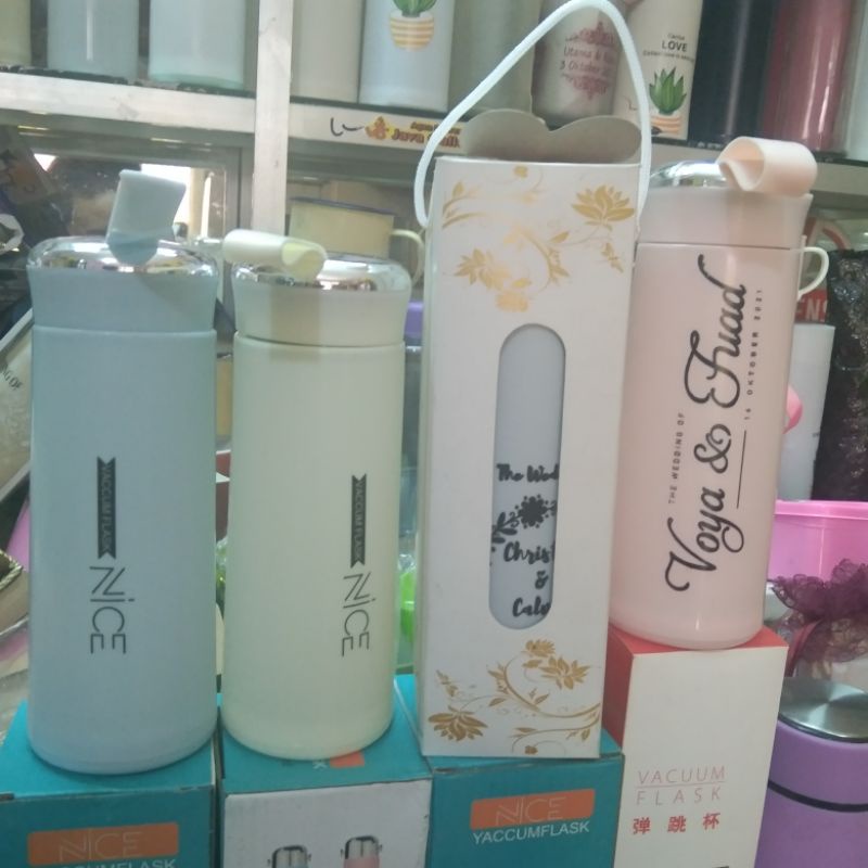 SOUVENIR TUMBLER NICE CETAK CUSTOM KEMAS BOX  SOUVENIR