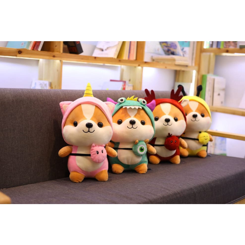 Boneka Best Seller Tupai Corgi Import Mewah!