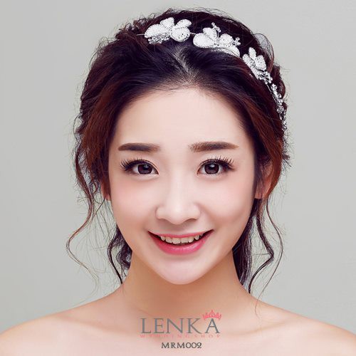 LENKA Tiara Wedding Aksesoris Pengantin Brida; Rambut Headpiece MRM002