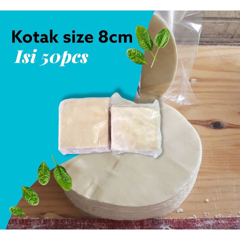 

Kulit Dimsum uk.8cm isi 50 lembar (KOTAK)