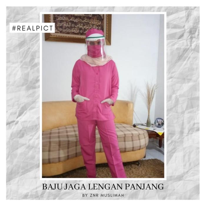 Baju Jaga Dokter | Baju OK Terbaru | Baju Medis Kancing Lengan Panjang