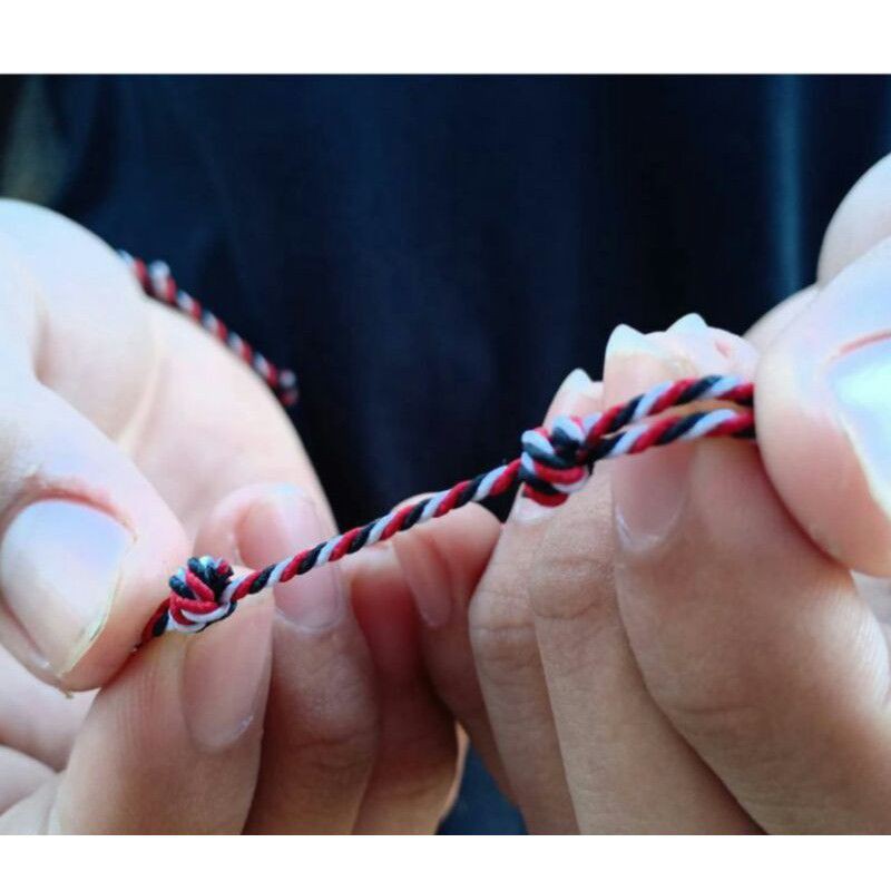 Gelang Tridatu Unik Best Seller Khas Bali-XL=19 CM