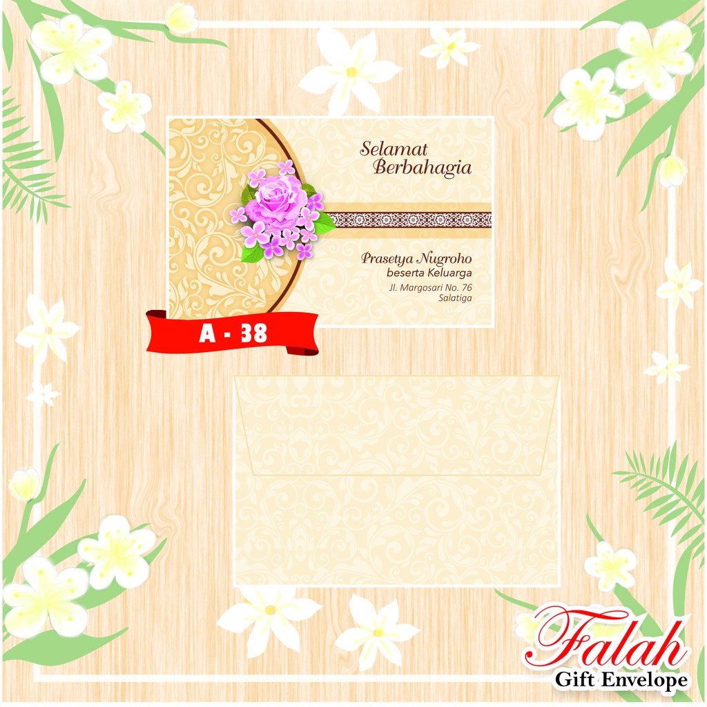 

Amplop Falah Motif A-38 Isi 50 Lembar Tanpa Tulisan