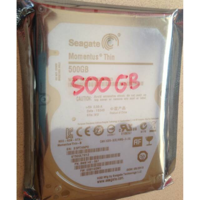 Harddisk Internal Laptop 500GB Seagate NEW
