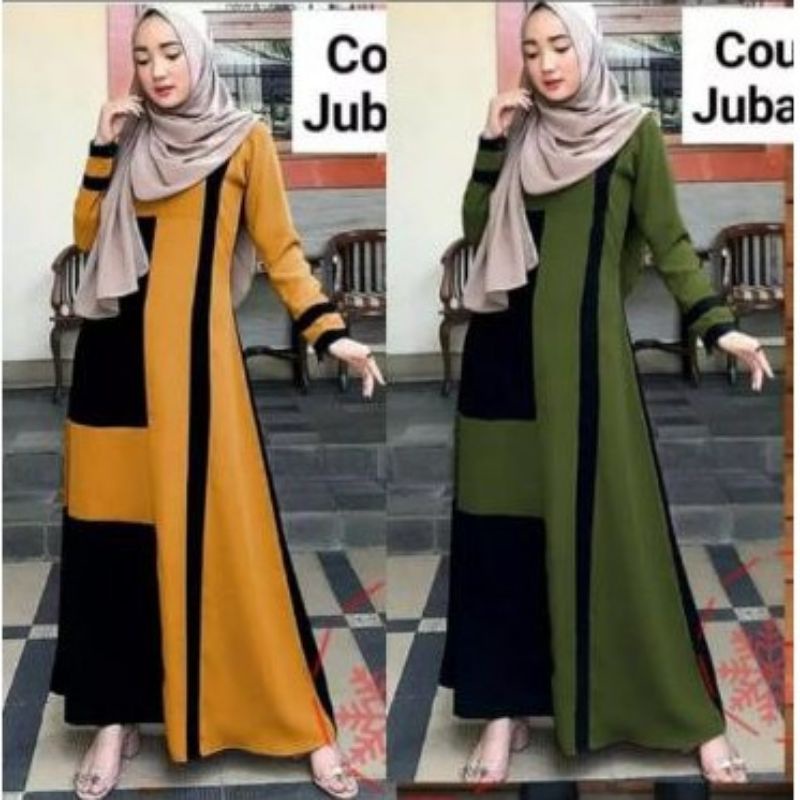 Javina dress fashion muslim wanita