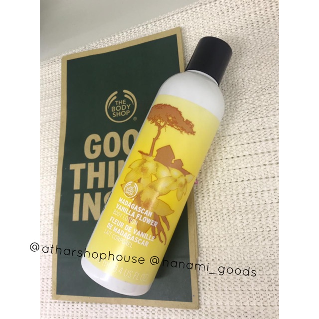 The Body Shop Lotion Madagascan Vanilla Flower 250ml