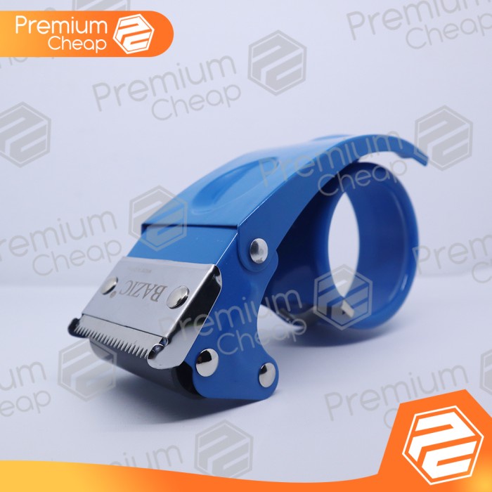 

Nikmati Tape Cutter / Dispenser Lakban Plakban Bazic Besi Tajam Ada Rem Murah