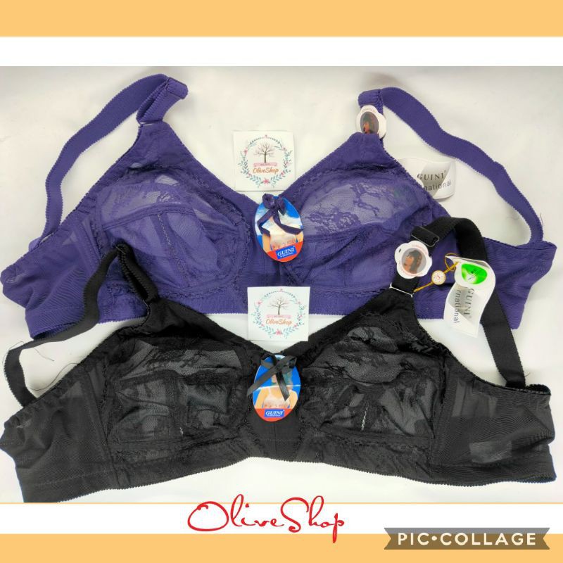 OliveShop ❤ BH BRA BRUKAT GUINI 408 MODEL SISTER TANPA KAWAT TANPA BUSA | CUP BESAR