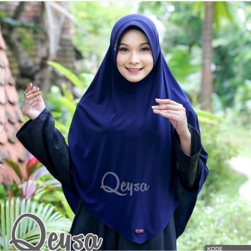 Jilbab Instan jumbo Bergo Latifa by Qeysa Hijabkode