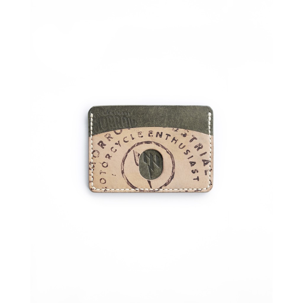 

Tomorrow Industrial - Card Holder IV Olive Green Stamped